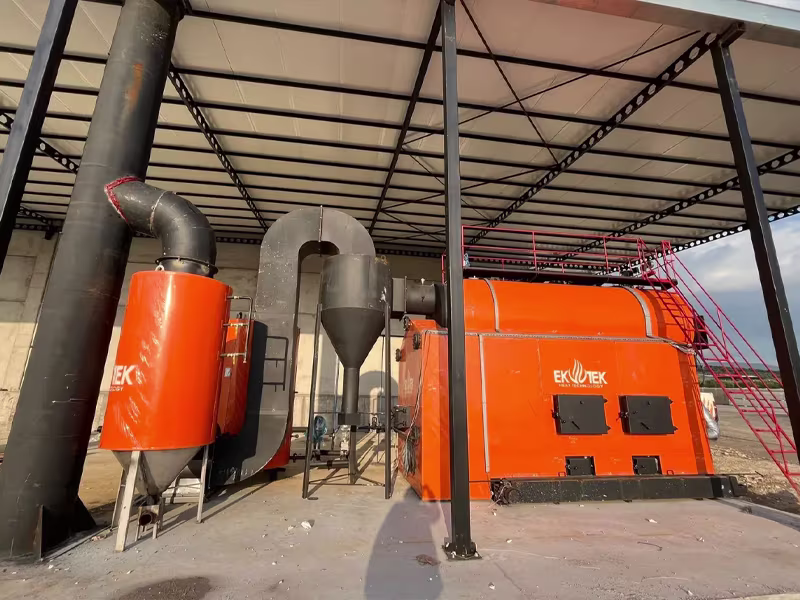 Slide Hybrid Series - Solid Fuel Steam Boiler 5
