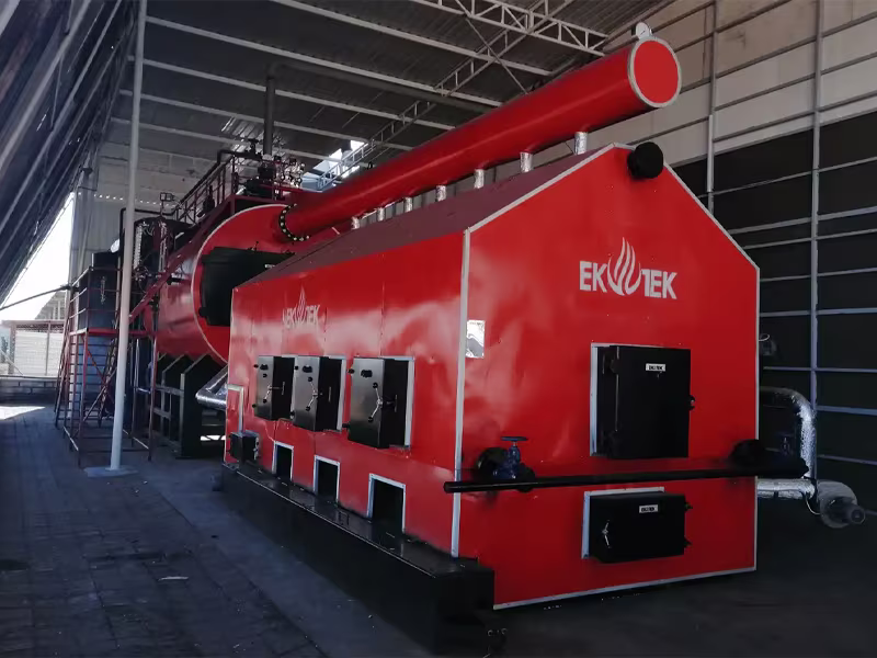 Slide Volcano Series - Solid Fuel Fired Front Furnace Steam Boiler 3