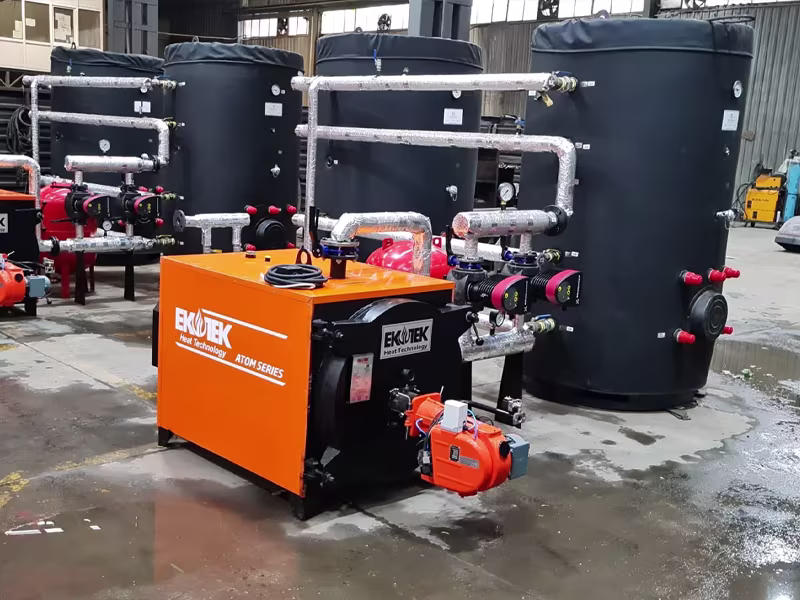 Slide Atom Series - Liquid Gas Fired Hot Water Boiler 9
