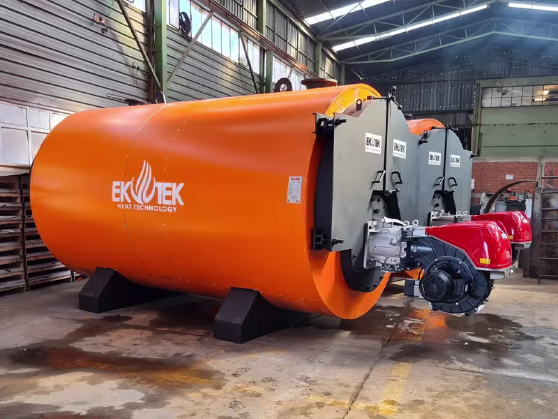 Slide Burning Series - Scotch Type Liquid Gas Fired Hot Water Boiler 7