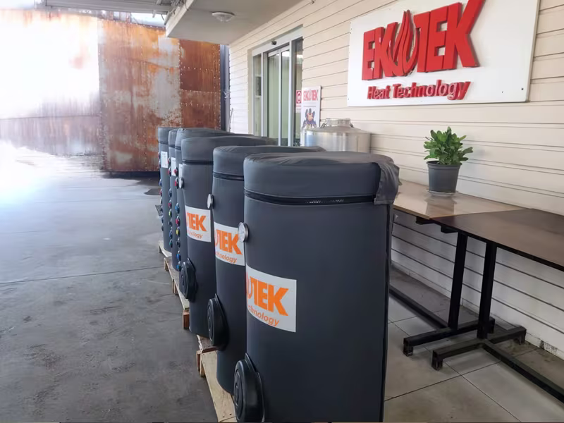 Slide Double Serpentine Hot Water Storage Tank 4