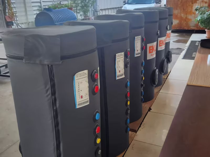 Slide Double Serpentine Hot Water Storage Tank 5