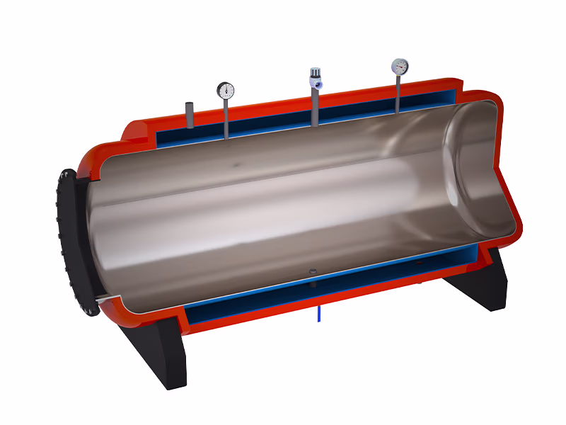 Slide Jacketed Hot Water Storage Tan 2