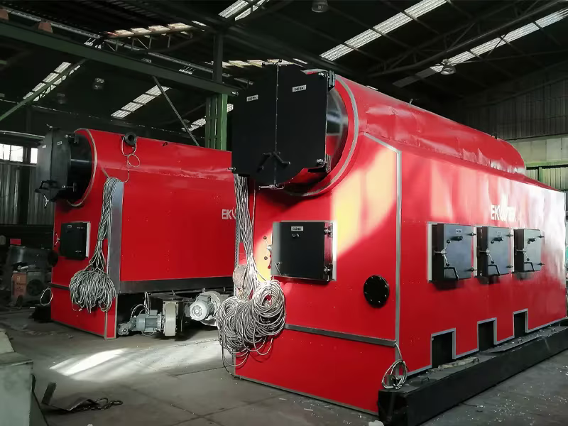 Slide Hybrid Series - Solid Fuel Hot Water Boiler 4