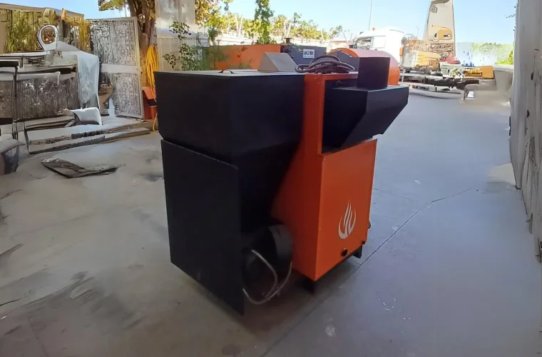Slide Série Howitzer - Caldeira de água quente a combustível sólido 4