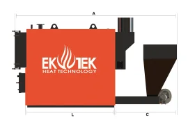 Ekopel Series - Solid Fuel Hot Water Boiler Images