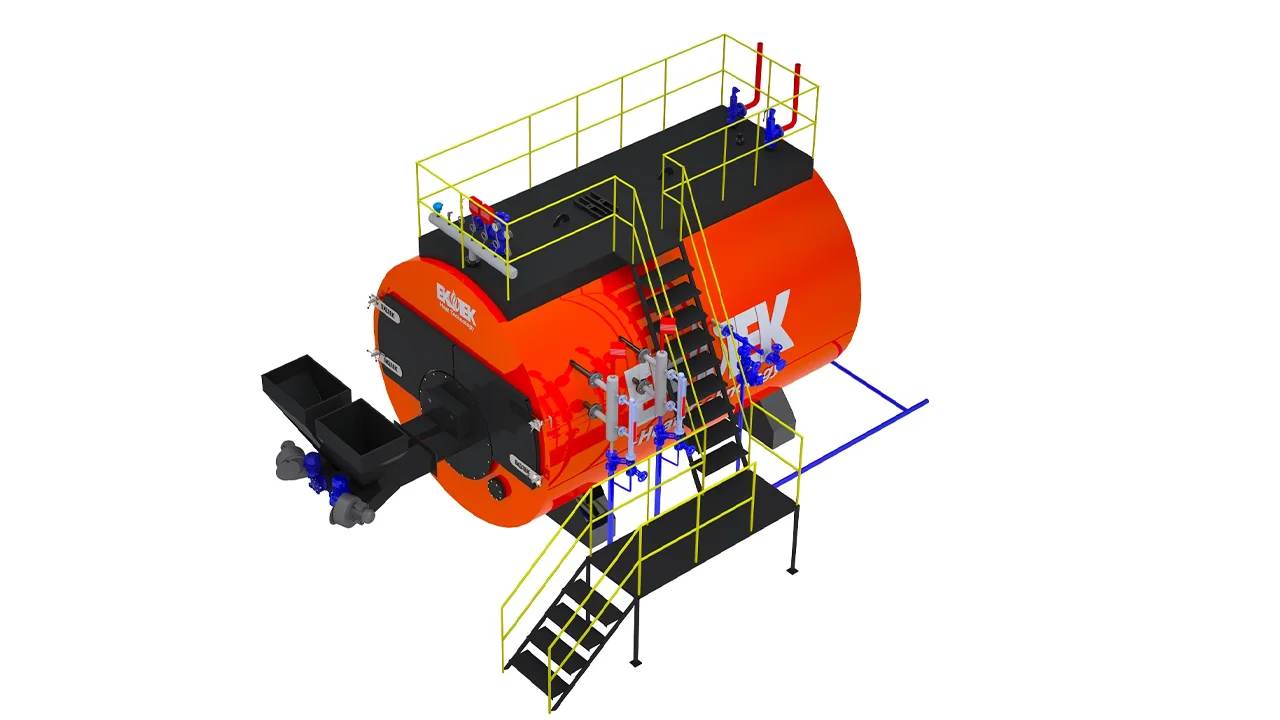 Grim Series - Solid Fuel Scotch Type Steam Boiler