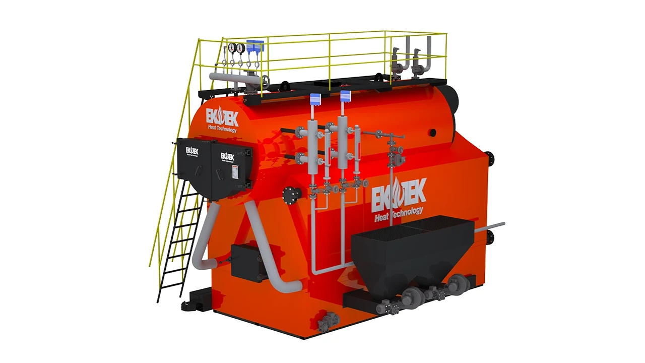 Hibrit Serisi - Katı Yakıtlı Buhar Kazanı