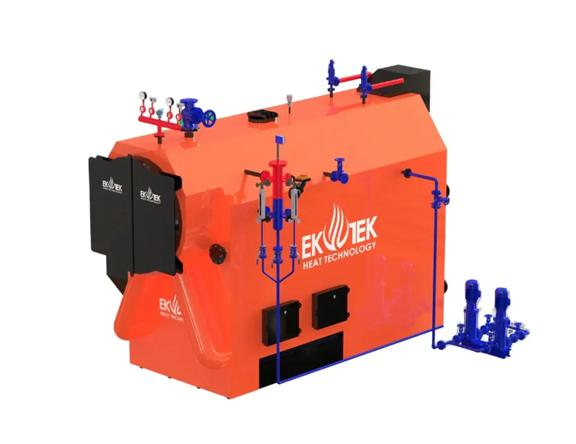 Solid Fuel Steam Boiler Hybrid Series Ekotek