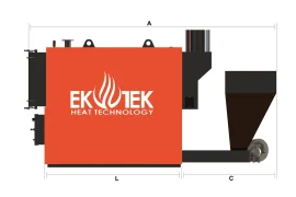 Individual Ekopel Series - Solid Fuel Hot Water Boiler Images