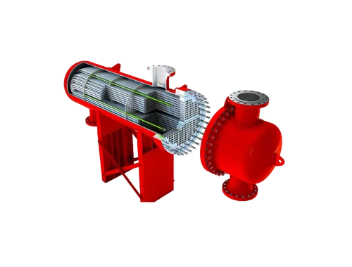 Schalen-und Rohrwärmetauscher für Thermoöl