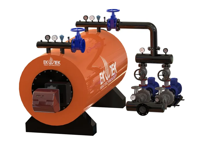 Serie Fénix - Caldera de aceite caliente de combustible de gas líquido Imágenes