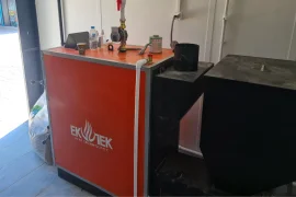 Serie individual Ekopel - Caldera de agua caliente de combustible sólido Imágenes