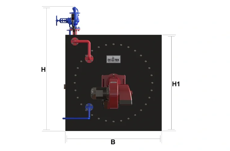 Slide Şimşek Serisi - Sıvı Gaz Yakıtlı Buhar Jeneratörü 2