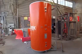 Single Serpentine hot water storage tank Images