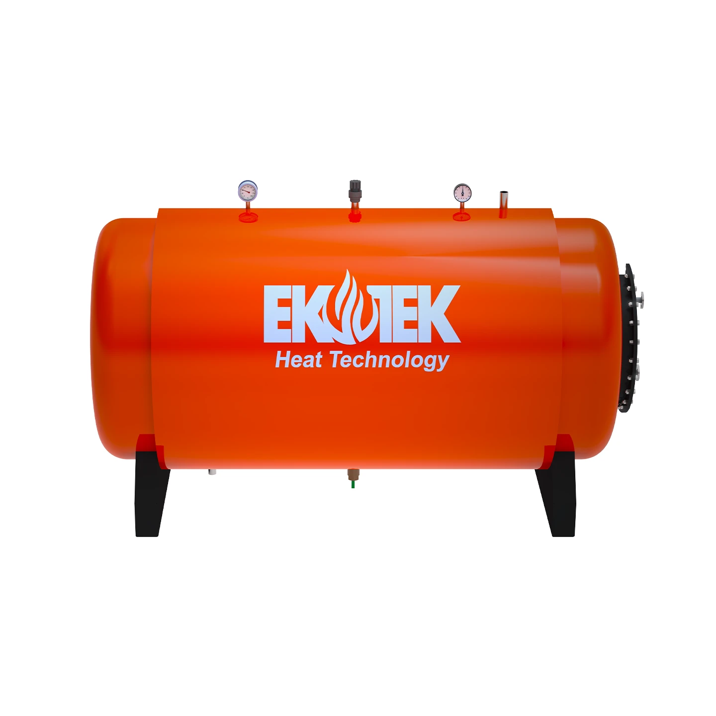 Tanque de Armazenamento de Água Quente com Camisa e Serpentina