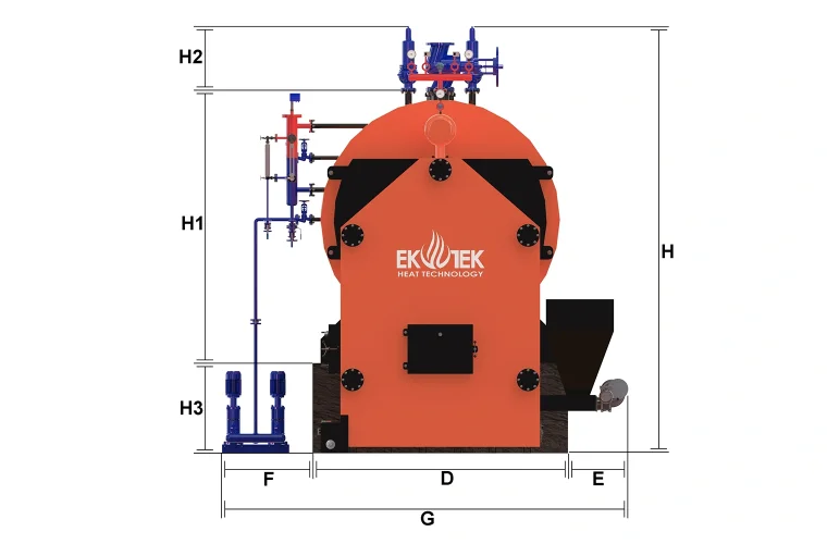 Volcano Series - Solid Fuel Steam Boiler Images