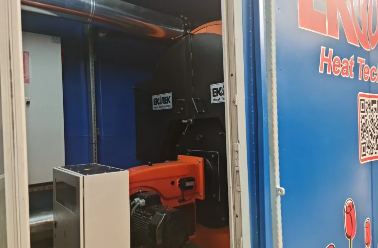 Slide Yakıcı Serisi - Skoç Tipi Sıvı Gaz Yakıtlı Sıcak Su Kazanı 12